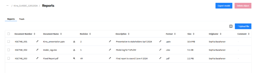 Uploading Reports & Supporting Files